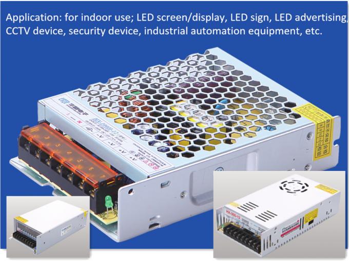 Transformateur de lumière de bande du conducteur 200W 16.7A 12V LED de l'efficacité LED de 82% 2
