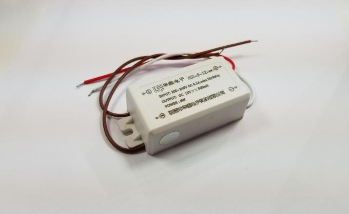 Alimentation d'énergie de logement en plastique du conducteur 12V 6W 0.5A Constant Voltage LED de la CE LED 0