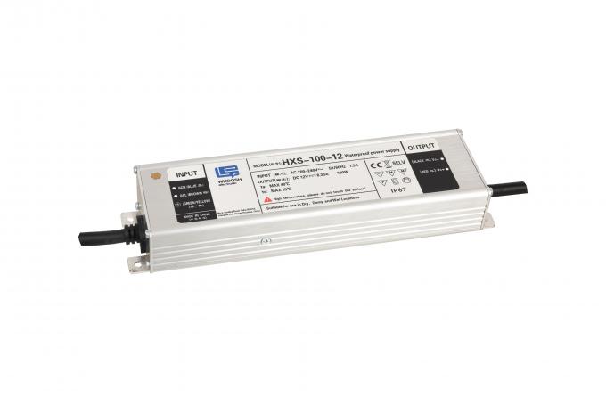 Conducteur antipluie en aluminium de l'alimentation d'énergie du logement IP67 LED 8.3A 12V 100W LED 0
